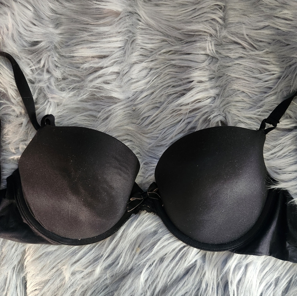 Madison Black Seamless T-Shirt Bra